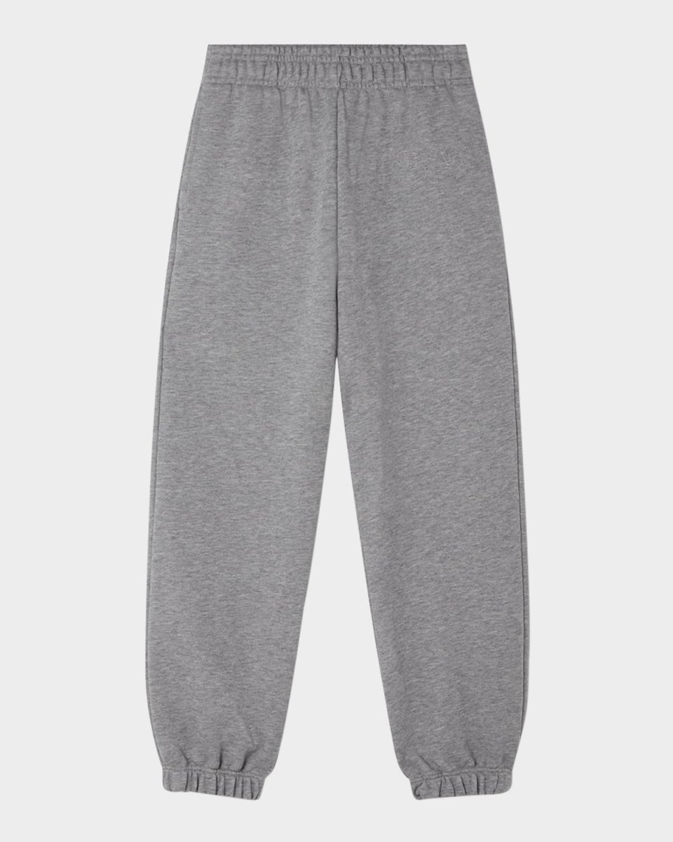 Boy's Logo Embroidered Fleece Sweatpants, Size 6-14